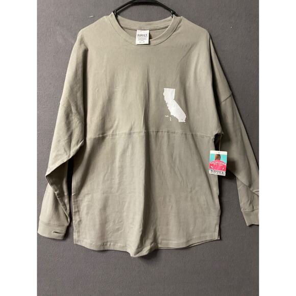 Royce Brand Gray Crew Neck Tee Long Sleeves S Arizona EST 1912 Thumb Hole NWT - Picture 5 of 10